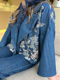 کت جین سوزندوزی هرمانا